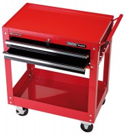 Draper Expert 2 Tier Tool Trolley with Two Drawers - 07635