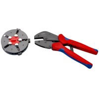 Knipex MultiCrimp Lever Action Crimping Pliers 250mm - 97 33 01