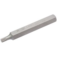 Draper Expert Spline 10mm Insert Bit for Mechanics Bit Sets, M5 x 75mm - 33344