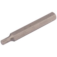 Draper Expert Spline 10mm Insert Bit for Mechanics Bit Sets, M6 x 75mm - 33345