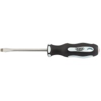 Draper Expert Plain Slot Soft Grip Screwdriver, 6.5 x 100mm - 34978