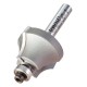 Trend 46/8/50x1/4TC Pro Guided Glazing Bar Router Cutter 17mm radius x 1/4 shank