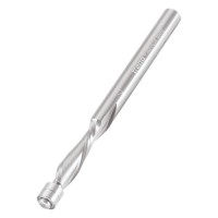 TREND S64/2LHx1/4STC Professional Bearing Guided Down-Cut (LH) Spiral Router Cutter 6.35mm dia x 25.45mm cut