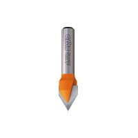 CMT Laser Point Router Bits 60 - 12.7 dia x 10mm cut x 1/4 shank