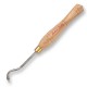 Robert Sorby 878H Micro Hook Tool - 3/16" - Handled