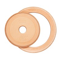 Tormek LA-122 Set of Standard Exchange Discs for Profiled Leather Wheel