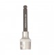 BONDHUS 6mm ProHold Ball End InHex Bit + 3/8" Socket - L2", 43468