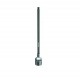 BONDHUS 1/4" ProHold Ball End InHex Bit + 3/8" Socket - L6", 43812