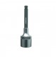 BONDHUS 3/8" ProHold Ball End InHex Bit + 1/2" Socket - L2", 43914