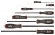 BONDHUS BSX8L Ball End Driver Hex Screwdriver Set - 8 pcs - 2mm-10mm, 10733