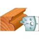 CMT SPINDLE MOULDER CUTTERS - Knives and Limiters 40mm - profile 011 - 690.011 - 691.011 Package