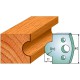 CMT SPINDLE MOULDER CUTTERS - Knives and Limiters 40mm - profile 014 - 690.014 - 691.014 Package