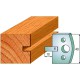 CMT SPINDLE MOULDER CUTTERS - Knives and Limiters 40mm - profile 016 - 690.016 - 691.016 Package