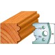 CMT SPINDLE MOULDER CUTTERS - Knives and Limiters 40mm - profile 029 - 690.029 - 691.029 Package