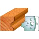 CMT SPINDLE MOULDER CUTTERS - Knives and Limiters 40mm - profile 040 - 690.040 - 691.040 Package