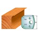 CMT SPINDLE MOULDER CUTTERS - Knives and Limiters 40mm - profile 050 - 690.050 - 691.050 Package