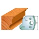 CMT SPINDLE MOULDER CUTTERS - Knives 40mm - profile 054 Knives Only (690.054)
