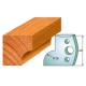 CMT SPINDLE MOULDER CUTTERS - Knives and Limiters 40mm - profile 057 - 690.057 - 691.057 Package