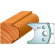 CMT SPINDLE MOULDER CUTTERS - Knives and Limiters 40mm - profile 066 - 690.066 - 691.066 Package