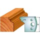 CMT SPINDLE MOULDER CUTTERS - Knives and Limiters 40mm - profile 067 - 690.067 - 691.067 Package