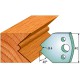 CMT SPINDLE MOULDER CUTTERS - Knives and Limiters 40mm - profile 080 - 690.080 - 691.080 Package