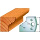 CMT SPINDLE MOULDER CUTTERS - Knives and Limiters 40mm - profile 112 - 690.112 - 691.112 Package