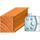 CMT SPINDLE MOULDER CUTTERS - Knives and Limiters 40mm - profile 170 - 690.170 - 691.170 Package
