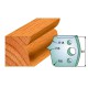 CMT SPINDLE MOULDER CUTTERS - Knives and Limiters 40mm - profile 046 - 690.046 - 691.046 Package