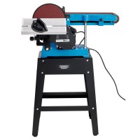 Draper Expert Belt And Disc Sander with Stand, 150mm, 750W 230V - 98423