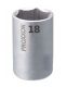 Proxxon 1/2" Drive Socket - 18mm - 23417