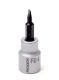Proxxon 3/8" Drive Socket with Slotted Bit - 4mm - 23591