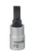 Proxxon 1/4" Drive Socket with Slotted Bit - 7mm - 23741