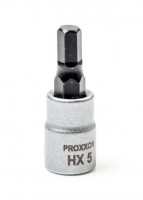 Proxxon 1/4\" Drive Socket with Hex Bit - 5mm - 23747