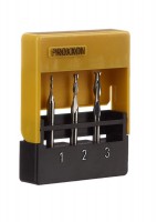 Proxxon Tungsten Milling Cutters 3pc - 27116