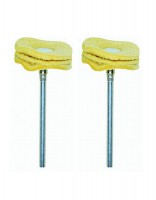 Proxxon Leather Chamois Polishing Mops 2pc - 28298