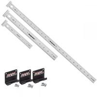 Woodpeckers Set Hook Rules with Rack-Its 150 / 300 / 600mm - HRSETMM-20