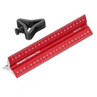 Woodpeckers HexScale Rule with Stop - 6 Inch / 150mm - HXSCL-6