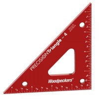 Woodpeckers Precision Triangle 4\" - PTR4