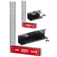 Woodpeckers Stainless Steel Square Set - 150mm + 300mm with Rack-It - SSSQ-MSET-24
